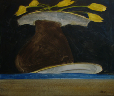 Painting titled "Тюльпаны" by Aleksei Filippov, Original Artwork