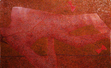 Pintura titulada "Розовая форма" por Aleksei Filippov, Obra de arte original