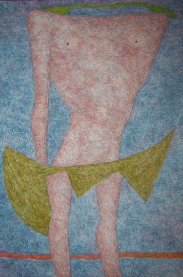 Картина под названием "Лирическая фигура" - Алексей Филиппов, Подлинное произведение искусства