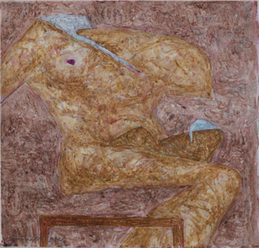 Картина под названием "Мать и дитя" - Алексей Филиппов, Подлинное произведение искусства