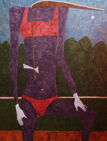 Картина под названием "Прогулка" - Алексей Филиппов, Подлинное произведение искусства