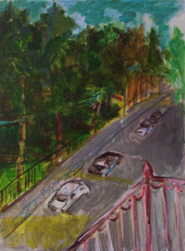 Картина под названием "Сердобольская улица" - Алексей Филиппов, Подлинное произведение искусства