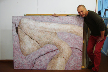 Peinture intitulée "Холст, акрил, 2011" par Aleksei Filippov, Œuvre d'art originale