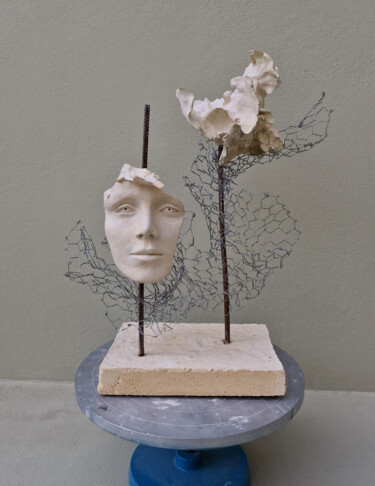 Sculpture intitulée "ESTALLIDO" par Alejandra Valeiro, Œuvre d'art originale, Argile