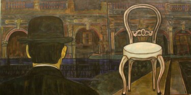 Malerei mit dem Titel "Miami" von Alejandro Alexis García Núñez, Original-Kunstwerk, Acryl