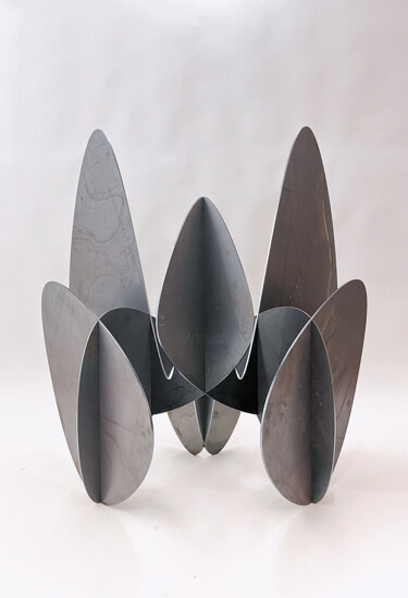 雕塑 标题为“Barricada 23 Ac M115” 由Alejandro Vega Beuvrin, 原创艺术品, 金属
