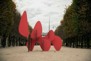 Скульптура под названием "Barricada 8 AIP C2…" - Alejandro Vega Beuvrin, Подлинное произведение искусства, Алюминий