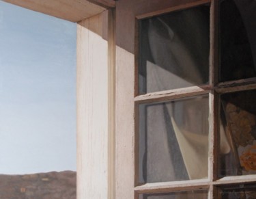 Pintura titulada "ventana abierta" por Alejandro Fajardo, Obra de arte original