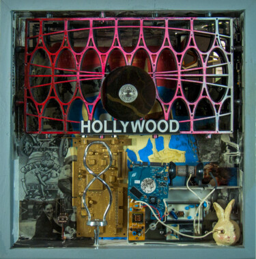 雕塑 标题为“261- Hollywood” 由Aleks Rosenberg, 原创艺术品, 塑料