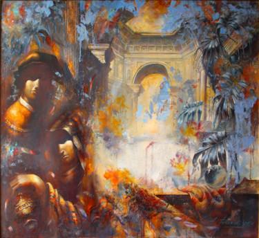Pintura intitulada "Two in a classic in…" por Dobrodiy Alexandr, Obras de arte originais, Óleo