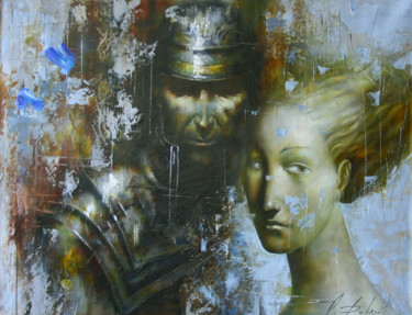 Картина под названием "Catch the wind" - Dobrodiy Alexandr, Подлинное произведение искусства, Масло Установлен на Деревянная…