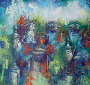 Картина под названием "forgotten still life" - Dobrodiy Alexandr, Подлинное произведение искусства, Масло Установлен на Дере…