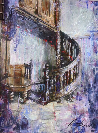 Картина под названием "Етюд31" - Dobrodiy Alexandr, Подлинное произведение искусства, Масло
