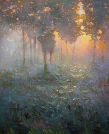 Painting titled "Morning glory" by Aleksandr Jero, Original Artwork, Oil