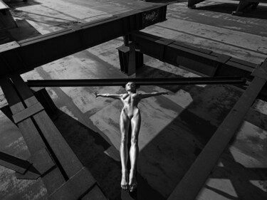 Photography titled "Inner Shadows / 1…" by Aleksandr Lishchinskiy, Original Artwork, Digital Photography Mounted on Aluminium