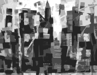 绘画 标题为“CITY” 由Aleksandr Ilichev, 原创艺术品, 丙烯