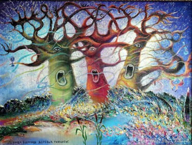 Картина под названием "Шумел камыш" - Александр Макаров, Подлинное произведение искусства, Масло