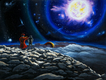 Peinture intitulée "Начало пути. Первая…" par Aleksandr Manoilenko, Œuvre d'art originale, Huile