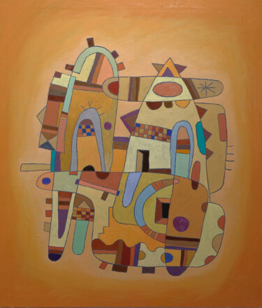 Картина под названием "Пепелац" - Александр Сальников, Подлинное произведение искусства, Масло