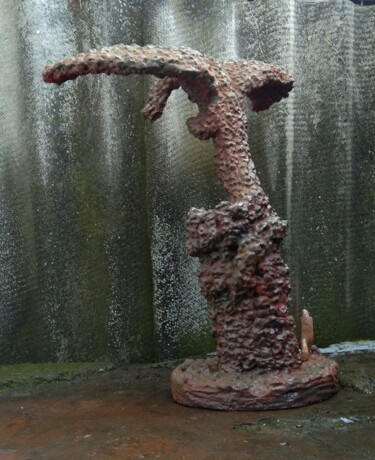 Sculptuur getiteld "There will be a tow…" door Aleksandr Stepanov, Origineel Kunstwerk, Cement