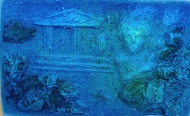 Sculpture titled "Mermaid" by Aleksandr Stepanov, Original Artwork, Resin