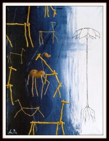 Картина под названием "КАРТОШКИНЫ СНЫ" - Александр Валуев, Подлинное произведение искусства, Другой