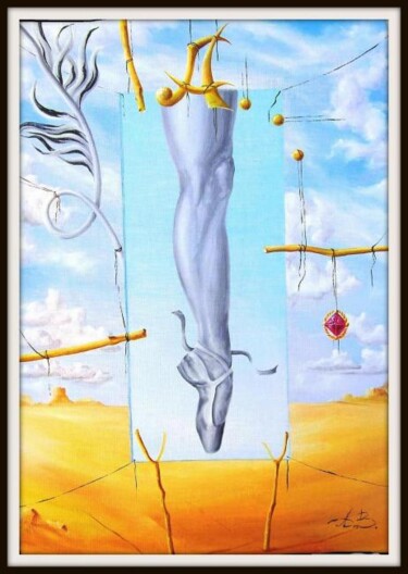 Картина под названием "АННА" - Александр Валуев, Подлинное произведение искусства, Масло