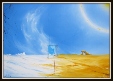 Картина под названием "МИРАЖ" - Александр Валуев, Подлинное произведение искусства, Масло