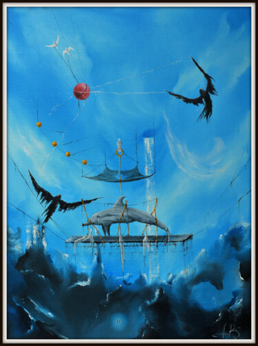 Картина под названием "ИЛЛЮЗИИ" - Александр Валуев, Подлинное произведение искусства, Масло