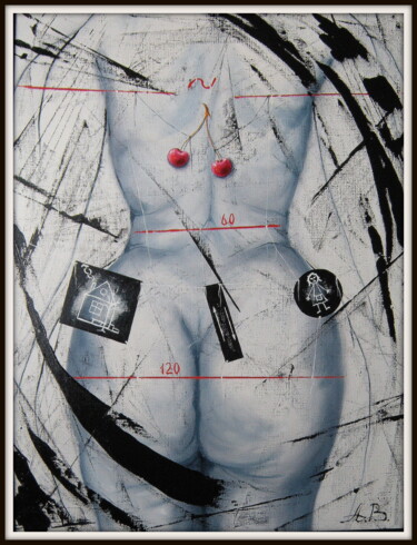 Картина под названием "БОЖЕСТВЕННАЯ ДЕТОРО…" - Александр Валуев, Подлинное произведение искусства, Масло