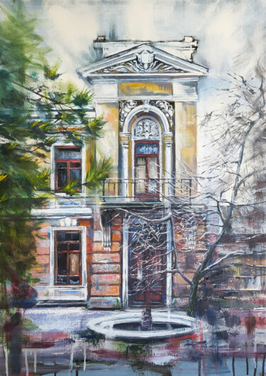 Painting titled "The old place" by Aleksandr Zhivago, Original Artwork, Oil