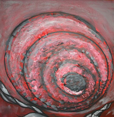 Painting titled "Circles around one…" by Aleksandra Cherepanova, Original Artwork, Acrylic