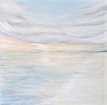 Картина под названием "Appeasement. Sea ab…" - Aleksandra Kazantseva, Подлинное произведение искусства, Масло