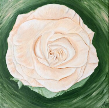 绘画 标题为“Delicate flower pai…” 由Aleksandra Kazantseva, 原创艺术品, 油