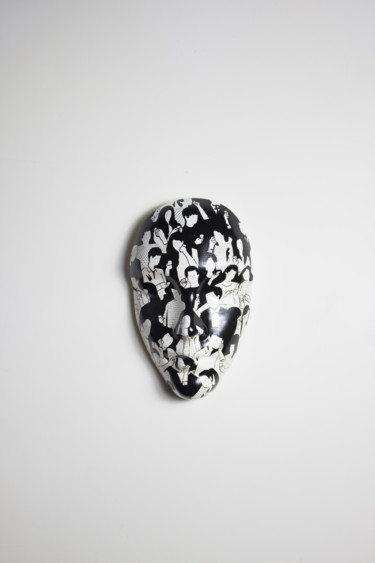 Скульптура под названием "Society" - Aleksandra Luminor, Подлинное произведение искусства, Глина
