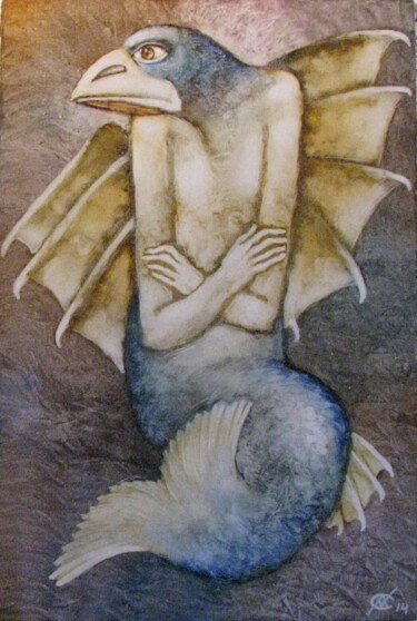 Painting titled "Единство природных…" by Aleksandra Scastlivaa (A Makarova Schastlivaya), Original Artwork, Oil