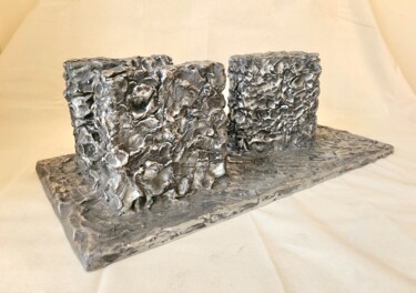 Sculpture intitulée "PART AND WHOLE alum…" par Aleksandra Shvetskaia (ASHV), Œuvre d'art originale, Aluminium