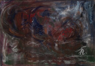 Pittura intitolato "November to December" da Aleksandra Shvetskaia (ASHV), Opera d'arte originale, Pastello