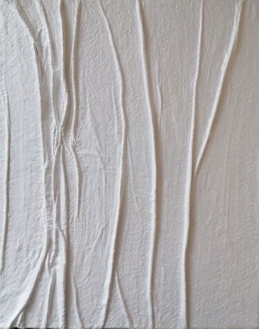 Textile Art με τίτλο "Складка" από Александра Збирун, Αυθεντικά έργα τέχνης, String Art Τοποθετήθηκε στο Ξύλινο πάνελ