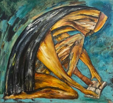 Pintura titulada "В себе ищи" por Aleksei Nechiporenko, Obra de arte original, Oleo