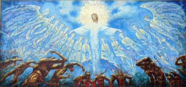 Картина под названием "Масло" - Алексей Симоненко, Подлинное произведение искусства, Масло