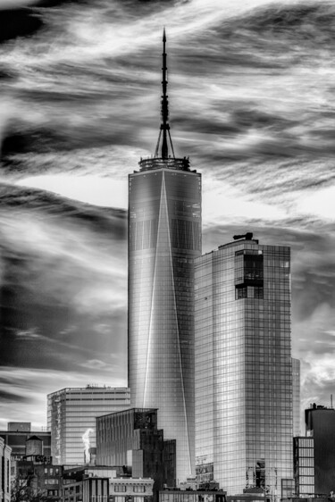 Digitale Kunst getiteld "WTC" door Aleksey Gorbenko, Origineel Kunstwerk, Digitale fotografie
