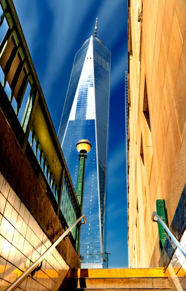 Digitale Kunst getiteld "World Trade Center" door Aleksey Gorbenko, Origineel Kunstwerk, Digitale fotografie