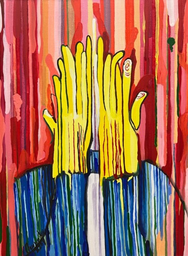 Pintura intitulada "Сокрытие чувств" por Aleksey Ovsyannikov, Obras de arte originais, Óleo