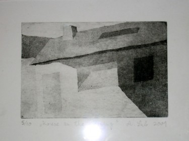 Zeichnungen mit dem Titel "House" von Aleksandar Srb, Original-Kunstwerk