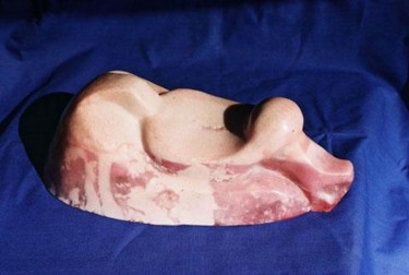 Sculpture intitulée "Lying figure" par Aleksandar Srb, Œuvre d'art originale