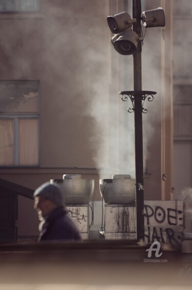Photography titled "City Steam" by Alen Gurovic, Original Artwork, Non Manipulated Photography