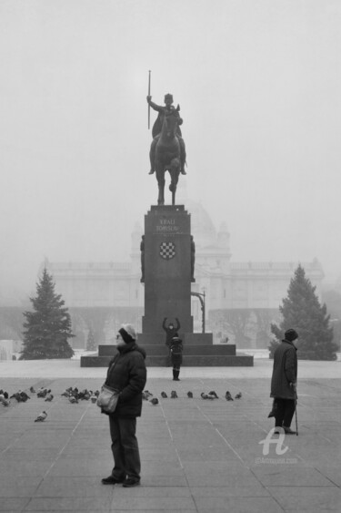 Фотография под названием "King Tomislav squar…" - Alen Gurovic, Подлинное произведение искусства, Не манипулируемая фотограф…