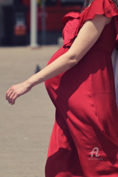 Photography titled "Pregnant woman in r…" by Alen Gurovic, Original Artwork, Non Manipulated Photography