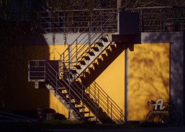 Photography titled "Shadows and stairs" by Alen Gurovic, Original Artwork, Non Manipulated Photography